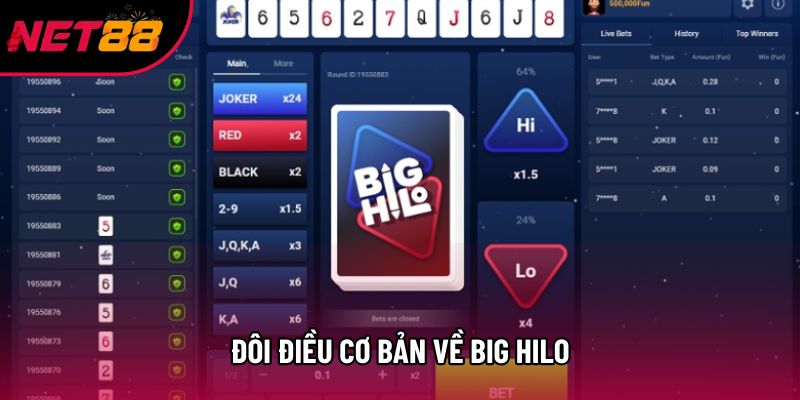 Đôi điều cơ bản về Big Hilo