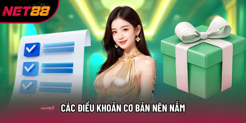 Các điều khoản cơ bản nên nắm Các điều khoản cơ bản nên nắm