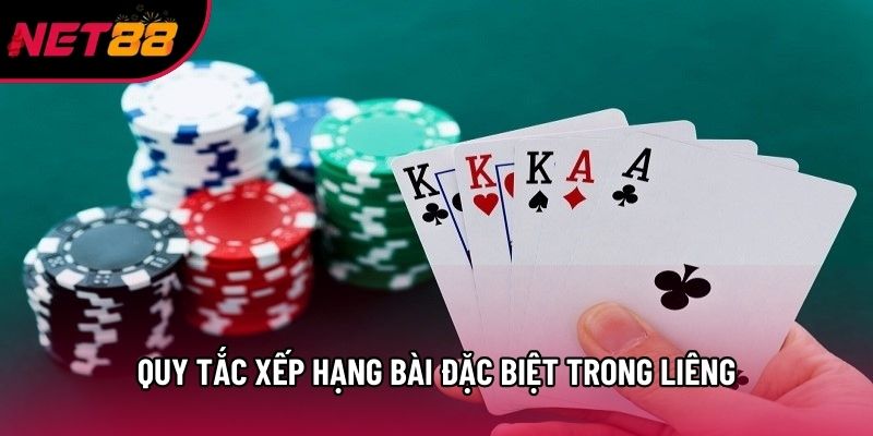 Quy tắc xếp hạng bài đặc biệt trong Liêng